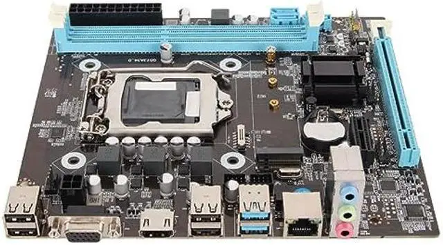 Main image of H81 Motherboard MATX, for Intel LGA 1150, Supports Core I3 i5 i7, for Xeon E3 V3,for G Processors, Dual Channel DDR3 (1600MHz), 1 X PCIe X16, NVMe NGFF, SATA 6Gb s