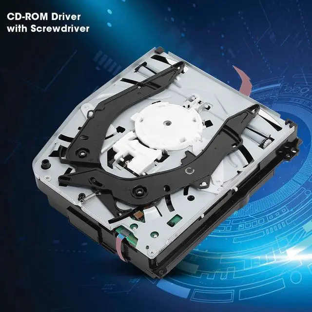 Alt view image 2 of 5 - Blu-ray Optical Disk Drive Replacement, Blu-ray Disk Blu-Ray CDROM Drive with Screwdriver Accessories for PS 4 Slim 2000 Host High Performance(PS4 Slim2000 Model)