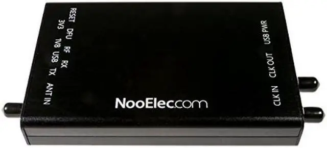 Alt view image 2 of 5 - NooElec Extruded Aluminum Enclosure Kit for HackRF One by Great Scott Gadgets (Black)