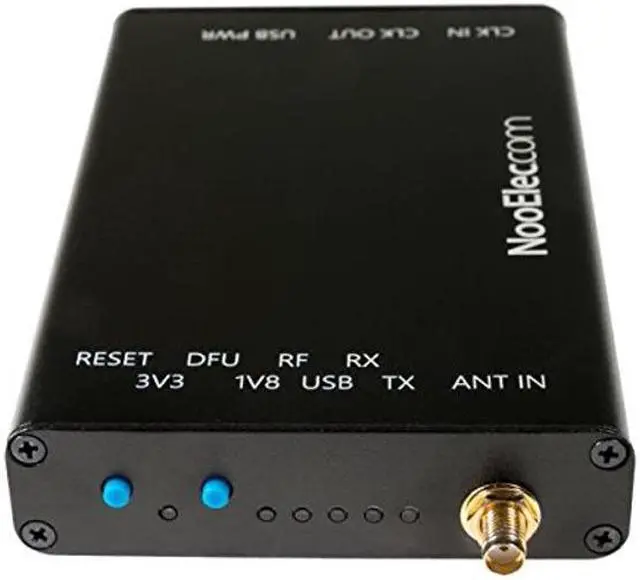 Alt view image 3 of 5 - NooElec Extruded Aluminum Enclosure Kit for HackRF One by Great Scott Gadgets (Black)