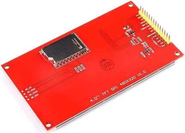 Alt view image 2 of 5 - EC Buying 4.0inch LCD Screen Module TFT LCD Touch Display Touch screen pens Color Screen Module TFT 4.0 Inch SPI Serial 480 x 320 HD Electronic Screen Driver Accessories