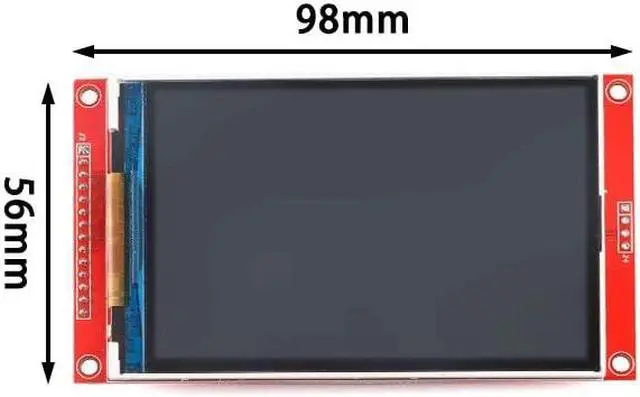 Alt view image 5 of 5 - EC Buying 4.0inch LCD Screen Module TFT LCD Touch Display Touch screen pens Color Screen Module TFT 4.0 Inch SPI Serial 480 x 320 HD Electronic Screen Driver Accessories