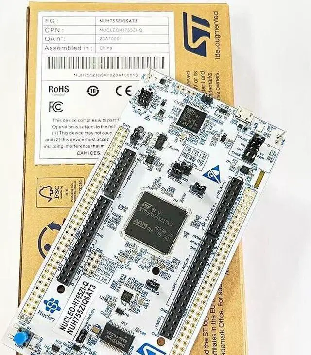 Alt view image 3 of 5 - XFCZMG NUCLEO-H755ZI-Q ARM STM32 Nucleo-144 Development Board with STM32H755ZI MCU