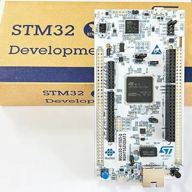 Alt view image 4 of 5 - XFCZMG NUCLEO-H755ZI-Q ARM STM32 Nucleo-144 Development Board with STM32H755ZI MCU