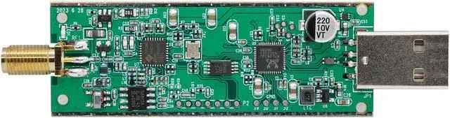 Alt view image 4 of 5 - RTL-SDR Blog V4 R828D RTL2832U 1PPM TCXO SMA Software Defined Radio (Dongle Only)