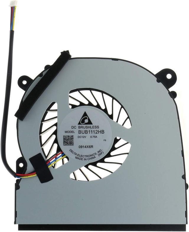Alt view image 3 of 5 - CPU & GPU Cooling Fan for Intel Hades Canyon NUC NUC8i7HVK NUC8i7HNK BUB1112HB-DAS BUB1112HB-DAT