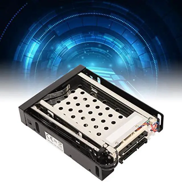 Alt view image 2 of 5 - Hot Swap SATA Mobile Rack Backplane, 2.5in Trayless Hard Drive Hot Swap Bay, Dual Drive SATA Mobile Rack Enclosure Maximum 6Gbps Transfer Rate for Internal SATA I/II/III, SDD HDD