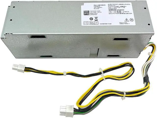 Alt view image 4 of 5 - ANPBAORE H260EBM-00 H7X3F 260W Connector:6Pin+4Pin Power Supply Replacement for dell OptiPlex 3050 3060 5050 5060 7050 7060 MT Inspiron V3668 V3669 L260EBM-00 AC260AM-00 B260EBM-00 52CKC 8X63N 3YNRJ
