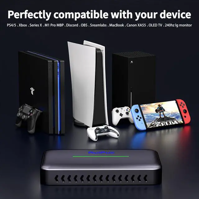 Alt view image 5 of 5 - Video Capture Card, 4K 60HZ Single HDMI Input Video Capture Card 1080P/60Hz HDMI to USB 3.0 Audio Video Capture Card Compatible with Windows 7/8/8.1/10/11, Linux and Mac OS