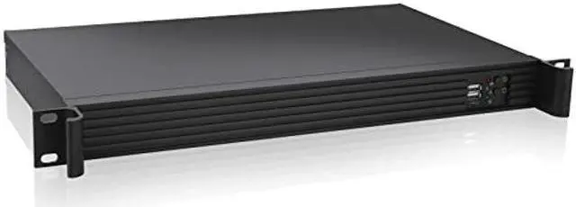 Main image of RackChoice 1U Rackmount Server Chassis 9.84" Depth Support Mini-itx M/B only