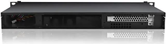 Alt view image 4 of 5 - RackChoice 1U Rackmount Server Chassis 9.84" Depth Support Mini-itx M/B only