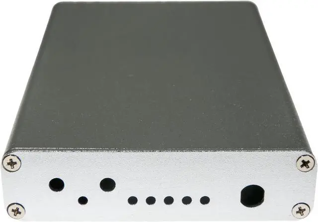Main image of NooElec Extruded Aluminum Enclosure Kit for HackRF One by Great Scott Gadgets (Silver)