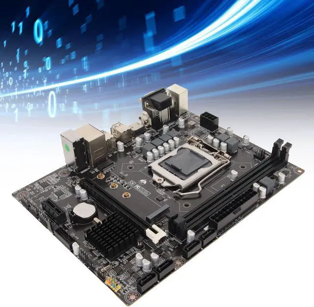Alt view image 4 of 5 - H310 LGA 1151 Motherboard Supports 8th 9th Generation Lvy Bridge forCore LGA1151, Micro ATX DDR4 Memory Slot, High Speed Chipset, Rich Expansion Ports for PC