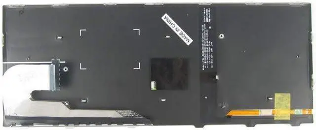 Alt view image 2 of 2 - Abakoo New Keyboard Compatible with HP Elitebook 730 G5, 735 G5, 830 G5, 836 G5, L15500-001 L07666-001 Silver Frame Backlit US