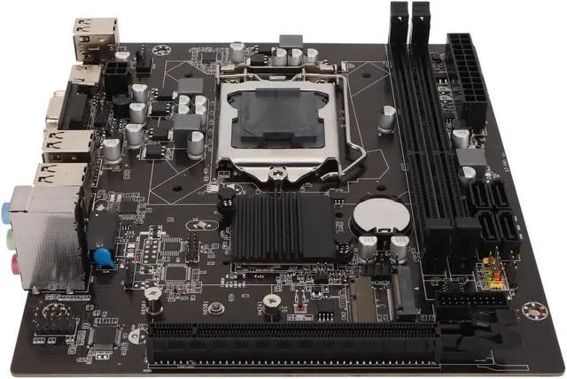Alt view image 4 of 5 - LGA 1155 Motherboard with , Channel DDR3, 6 USB2.0, HD Output, Mini ITX for PC