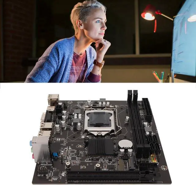 Alt view image 3 of 5 - LGA 1155 Motherboard with , Channel DDR3, 6 USB2.0, HD Output, Mini ITX for PC