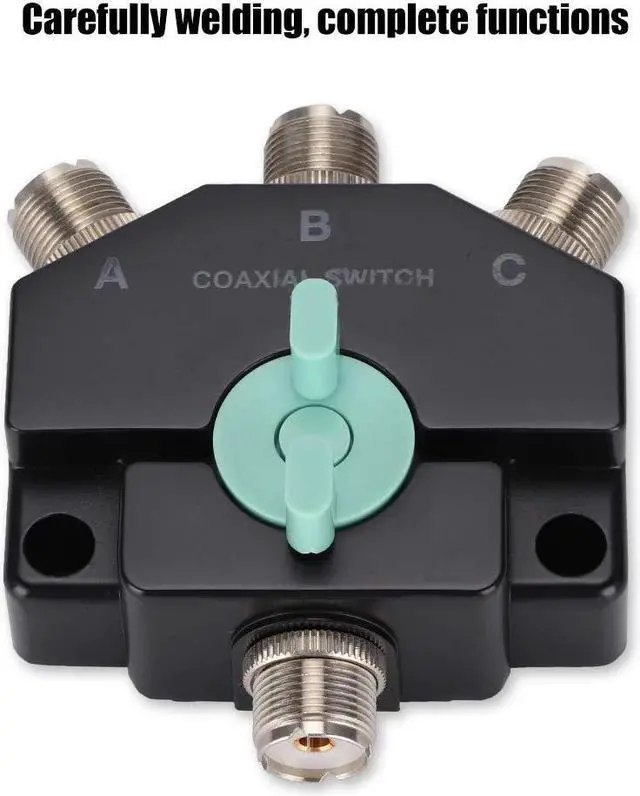 Alt view image 3 of 5 - Wideband Coax Switch, Connected to Three Antennas, Interface Made by Technology, Adjust The Received by Switching The Antenna.