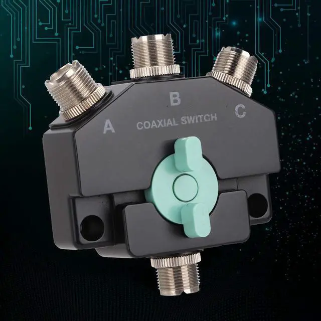 Alt view image 5 of 5 - Wideband Coax Switch, Connected to Three Antennas, Interface Made by Technology, Adjust The Received by Switching The Antenna.