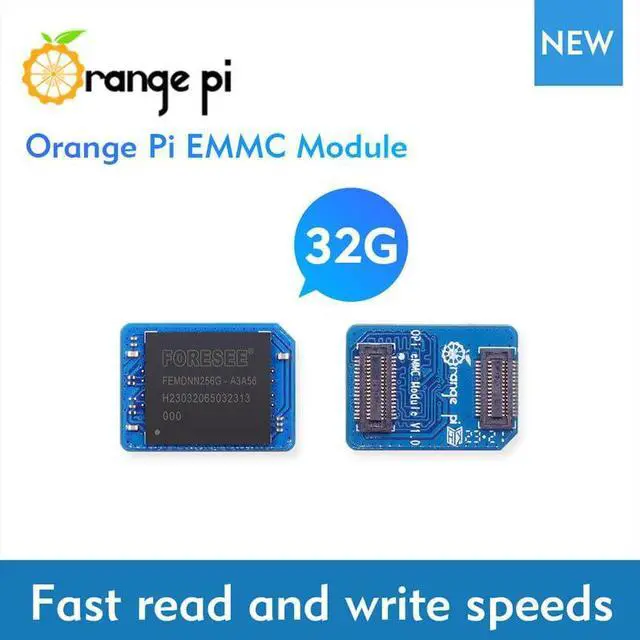 Alt view image 3 of 5 - Orange Pi 5 Plus 4GB with 32GB eMMC Rockchip RK3588 8-Core 64-Bit Single Board Computer, Development Board Run Orange Pi/Ubuntu/Debian/Android 12 OS (Pi 5 Plus 4G+32G eMMC+ Power Supply)