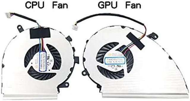 Alt view image 3 of 5 - New Replacement Cooling Fans for MSI GE72VR GP72VR GL72VR MS-179B Laptop Fan One Pair