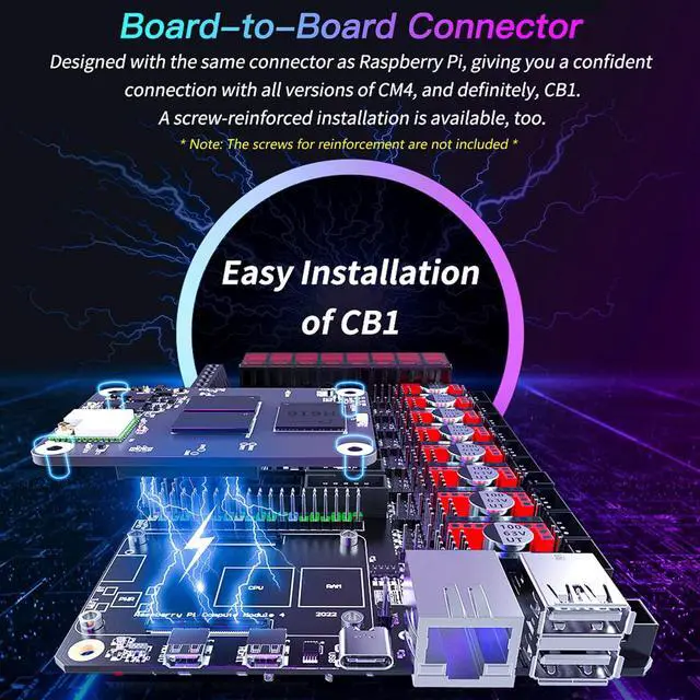 Alt view image 2 of 5 - BIGTREETECH Manta M8P V1.1 + CB1 V2.2 + HDMI5 + TMC2209 UART*7 Control Board Kit for Voron 2.4 New Upgrade Support Running Klipper
