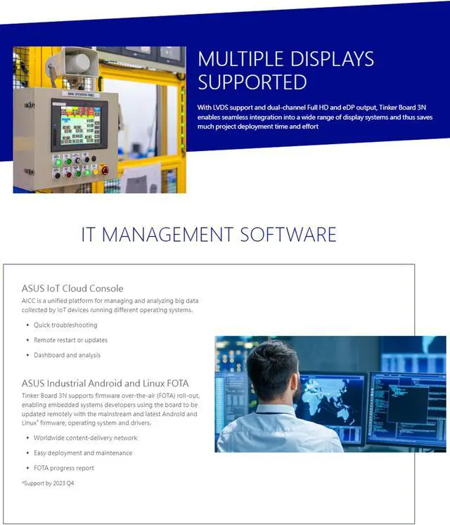 Alt view image 5 of 5 - WayPonDEV Tinker Board 3N Rockchip RK3568 Processor LPDDR4 Single Board Computers Support Debian/Android/Yocto,WIFI6 and PoE (3N)