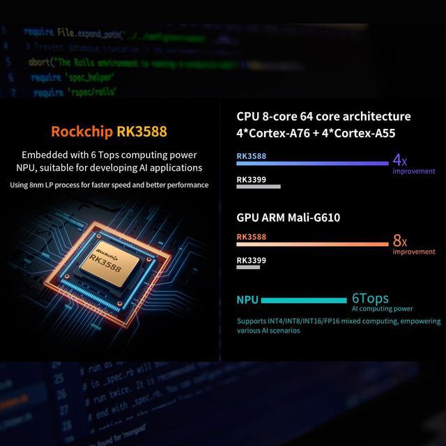 5 Plus 16GB Rockchip RK3588 8 Core 64 Bit Single Board Computer, 2.4GHz  Frequency Open Source Development Board Run Orange Pi OS, Android, Debian