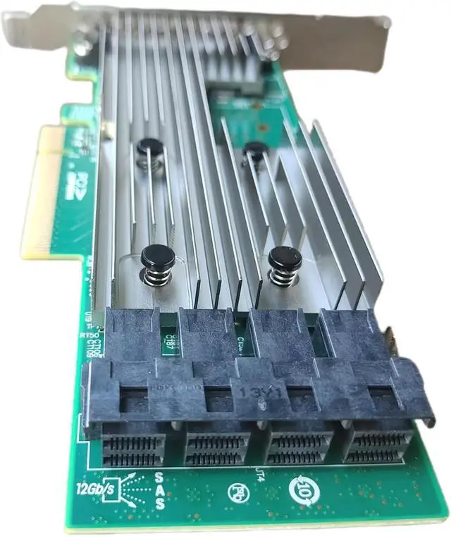 Alt view image 5 of 5 - SVNXINGTII SAS9305-16i SATA SAS 16 Port HBA 12Gbs RAID Controller Card Host Bus Adapter PCIe 3.0 x8 IT-Mode 05-25703-00 Card (9305-16i + 4 * 8643 SATA)