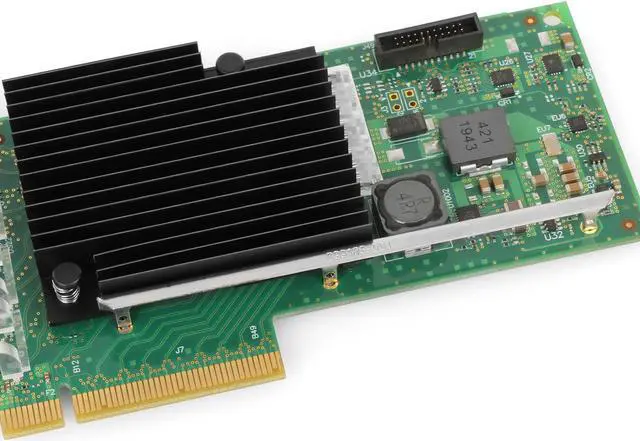 Alt view image 3 of 5 - Vogzone 10Gb PCI-E NIC Network Card for Intel X710-DA4,100MbE/1GbE/10GbE Quad SFP+ Ports, with Intel XL710-BM1 Chip,10GbE PCI Express 3.0 X8 Ethernet Adapter Support Windows/Linux/VMware