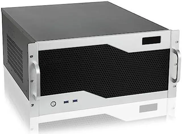 Main image of RackChoice 5U rackmount Server Chassis Support Liquid Cooling Compatibility up to 360mm Radiator, 1xPS2+1xSFX PSU