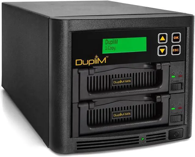 Main image of DupliM 1:1 SSD HDD SATA IDE Cloner Duplicator and Hard Drive Sanitizer Burner Cloner Stand-Alone