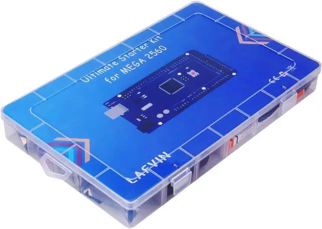 Alt view image 2 of 5 - LAFVIN Mega 2560 Project Starter Kit for Mega328 Nano with Tutorial Compatible with Arduino IDE