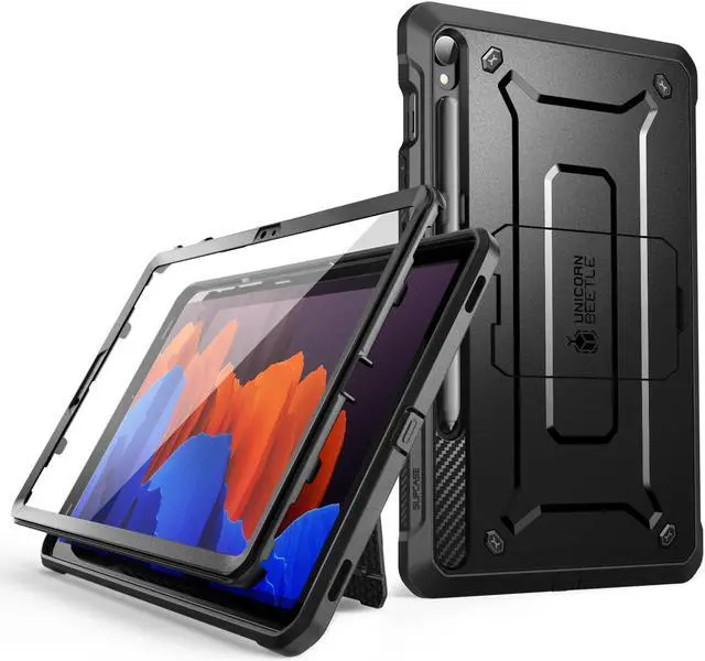 Main image of SUPCASE for Samsung Galaxy Tab S9 FE 10.9 inch Case with Stand (Unicorn Beetle Pro), [Built-in Screen Protector & S Pen Holder] Full-Body Heavy Duty Rugged Tablet Cover for Galaxy Tab S9 FE, Black
