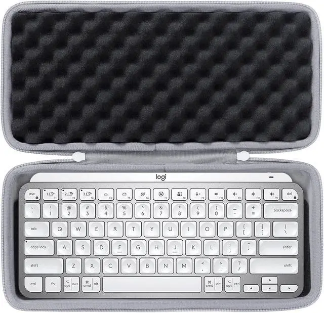 Alt view image 2 of 5 - Hard case for Logitech MX Master 3 Mouse + MX Keys Mini Keyboard