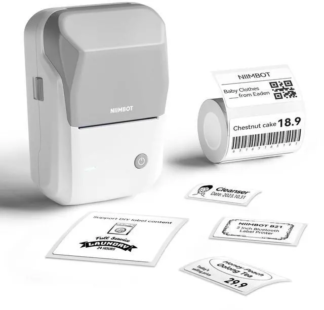 Alt view image 2 of 5 - NIIMBOT B1 Label Maker with 2 Roll Label Tape
