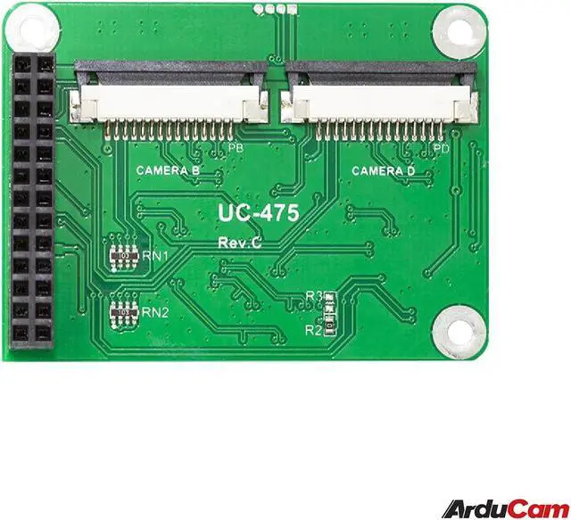 Alt view image 4 of 5 - Arducam Multi Camera Adapter Module V2.2 for Raspberry Pi 5, 4B, Compatible with Rasperry Pi Camera Module 3/V2/V1, and 12MP IMX477 Cameras