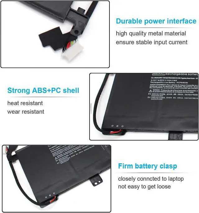 Alt view image 4 of 5 - MB04XL 844204-850 Battery for HP Envy x360 m6-aq105dx m6-aq103dx m6-aq003dx m6-aq005dx m6-AR004dx Convertible PC 15-aq273cl 15-aq166nr 15-aq110nr 15-aq015nr aq101ng 843538-541 HSTNN-UB6X 55.67Wh