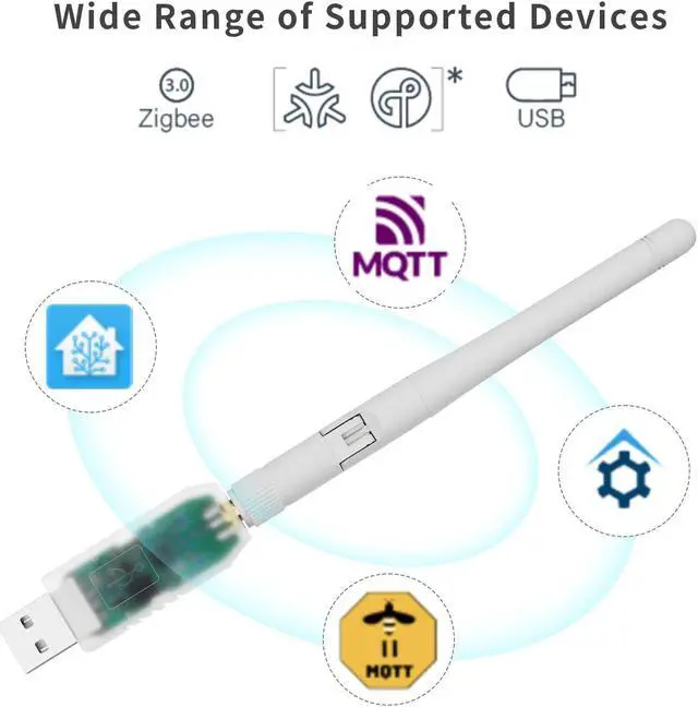 Alt view image 2 of 5 - SMLIGHT SLZB-07 Zigbee 3.0 USB Coordinator - Pre-Flashed and Ready-to-Use Zigbee Adapter for ZHA Home Assistant and Zigbee2MQTT