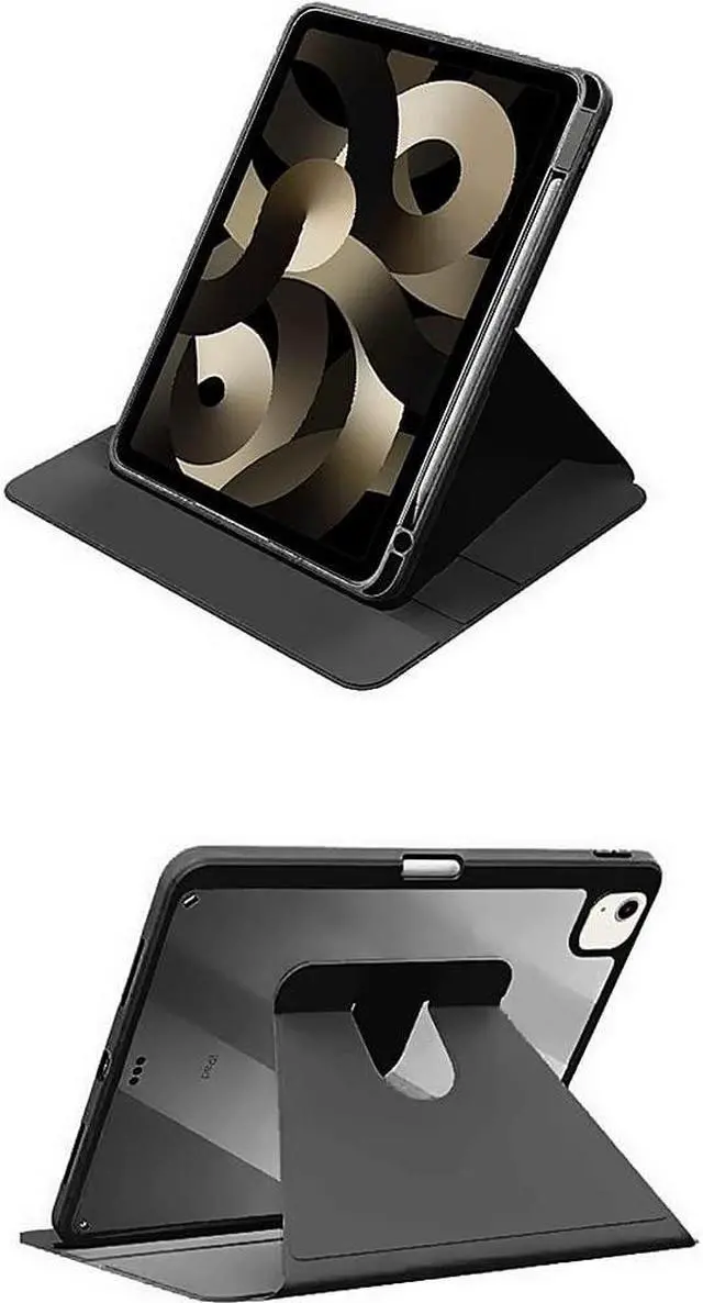 Alt view image 5 of 5 - Sahara - Venture Series Rotating Case for iPad Air 10.9-inch (4th Gen, 5th Gen) and iPad Air 11-inch M2 & M3, Scorpion Black, (TB00246)