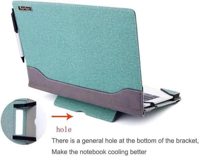 Alt view image 5 of 5 - Berfea Protective Cover Case Compatible with ASUS Vivobook Pro 16X N7601/K6604,Vivobook 16X OLED M1603/ F1603 16 inch Laptop Notebook Sleeve PU Leather Hard Case Shell