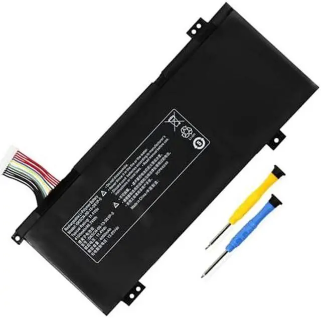Main image of GK5CN-00-03-13-3S1P-0 Laptop Battery for Getac TONGFANG GK5CN4Z GK5CN4X Schenker XMG Neo 15 MECHREVO X8Ti MAINGEAR Vector 15 Medion X6805 MACHENIKE T90 Plus Hasee Z7M-KP7Z Evoo EG-LP4-BK Gaming 11.4V