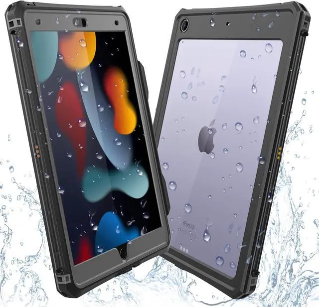 Main image of Guirble for iPad 10.2" - iPad 9th 8th 7th Generation Waterproof Case,Full-Body Heavy Duty Protective Built-in Screen Protector with Strap Stand Pencil Holde for iPad 9th Generation Case