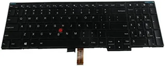 Alt view image 2 of 5 - SUNMALL Laptop Keyobard Replacement with Backlit and Pointer Compatible with Lenovo ThinkPad Edge E531 E540 W540 W541 W550 W550S T540 T540P T550 L540 Series Fit P/N 0C45254 Black US Layout