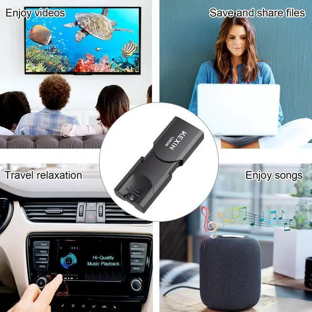 Alt view image 4 of 5 - KEXIN 128GB Flash Drive USB 3.0 Thumb Drive 128 GB Memory Stick 3.0 Thumb Drives, 5 Pack Flash Drive 128G 3.0