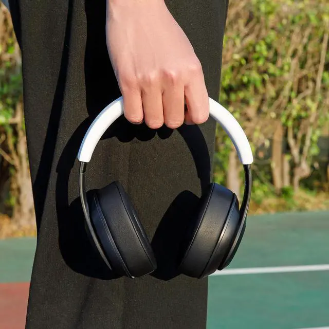 Alt view image 3 of 5 - WC SweatZ and BandZ Protective Sweat Cover & Headband Cover Bundle for Beats Studio Headphones by Wicked Cushions | White