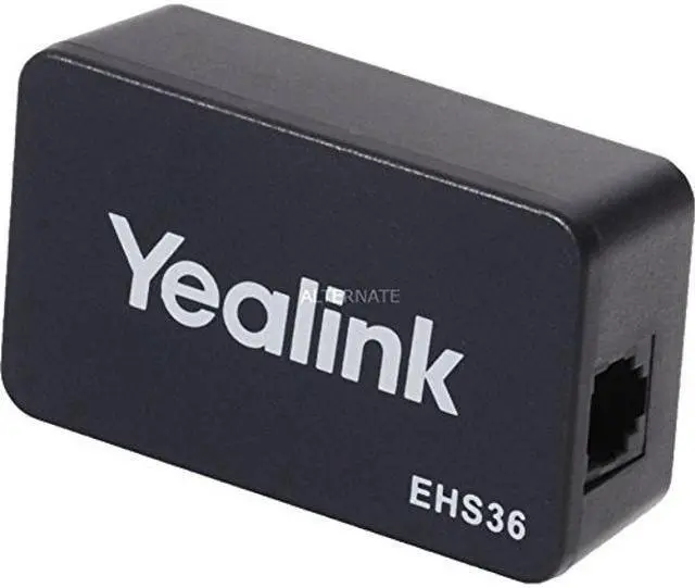 Alt view image 3 of 3 - Yealink Wireless Headset Adapter (EHS36)