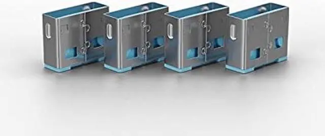 Alt view image 4 of 5 - Lindy USB Port Blocker - Pack of 4, Blue (40452)