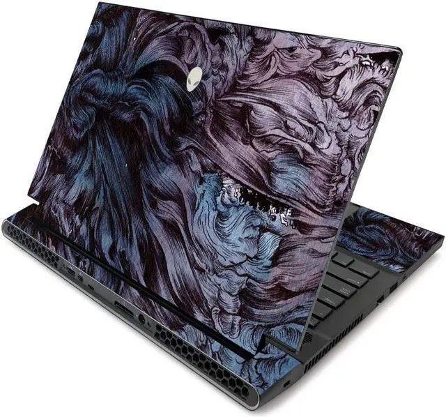 MightySkins Vinyl Decal Skin For HP Spectre X360 15 (2020) - Solid Purple, Protective Matte Wrap, Made In USA