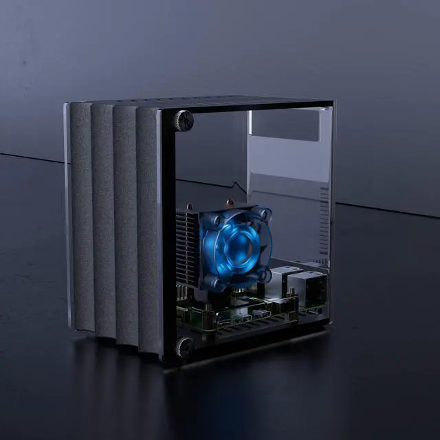 Main image of Vilros Raspberry Pi Reveal -A Raspberry Pi Compatible Desktop Tower Style Case with Built in Cooling