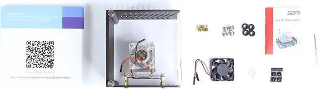 Alt view image 4 of 5 - Vilros Raspberry Pi Reveal -A Raspberry Pi Compatible Desktop Tower Style Case with Built in Cooling